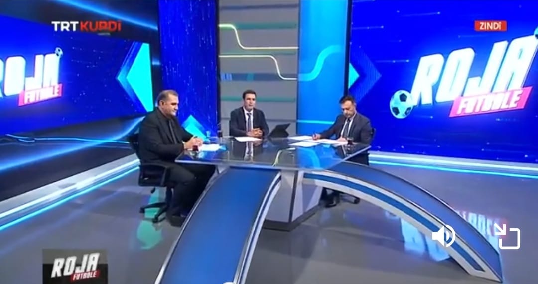 TRT Kurdi ekranlarında “Roja Futbolê”  fırtınası