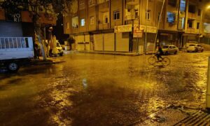 Diyarbakır’da yağmur etkili oldu