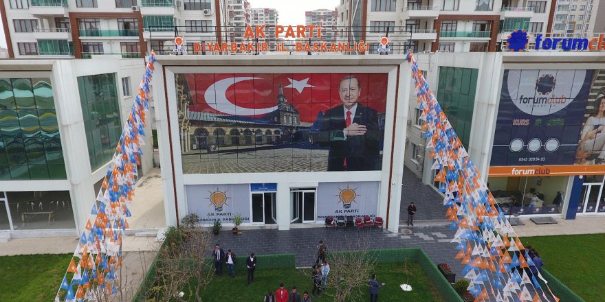 AK Parti’nin Diyarbakır’da Kayapınar,