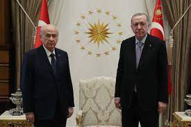 Erdoğan ile Bahçeli Beştepe’de görüşecek