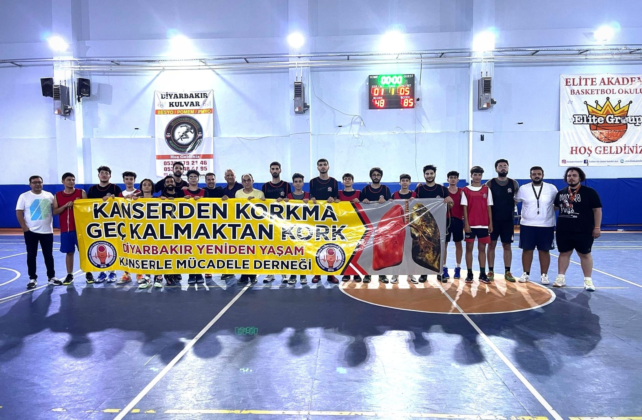 Milli Basketçi Baver Yücesoy adına Basketbol Turnuvası düzenlendi.