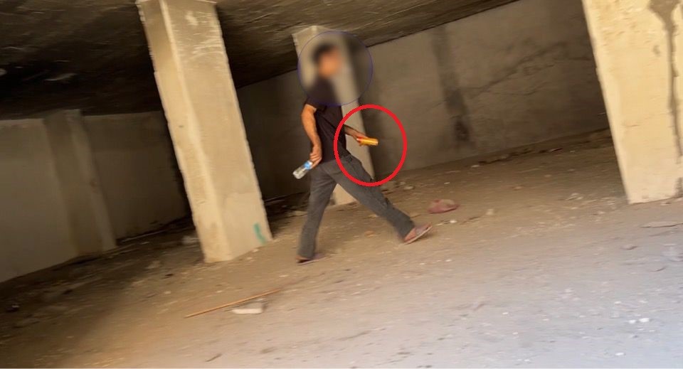 Diyarbakır’da Yıkılacak olan binaların bodrumlarında uyuşturucu kullanıyorlar