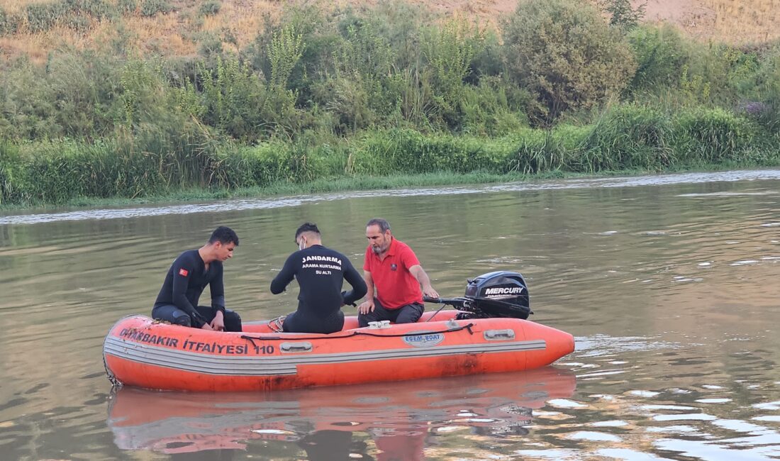 Diyarbakır’da Dicle Nehri’nde kaybolan