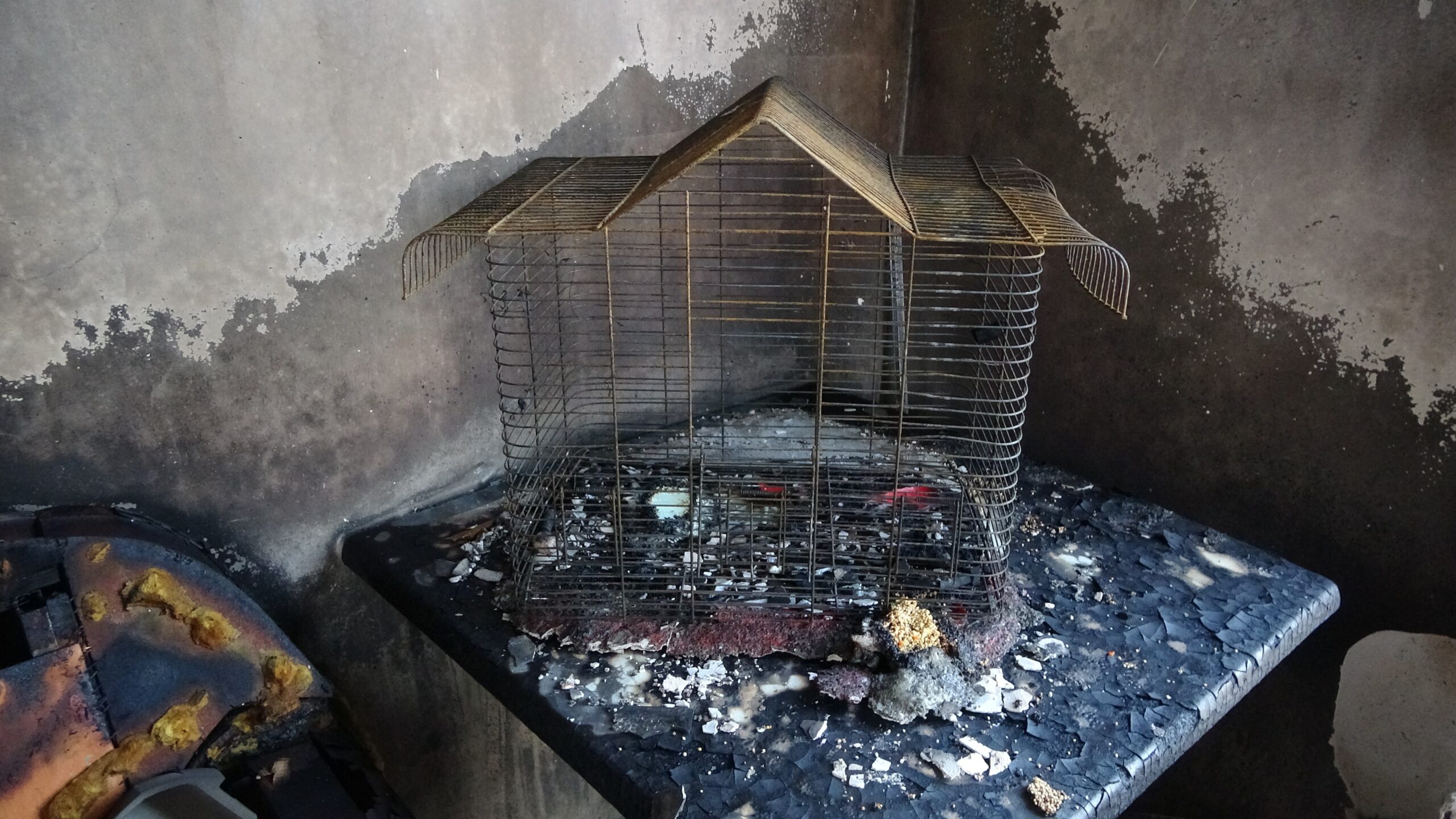 Diyarbakır’da çıkan yangında ev kullanılamaz hale geldi