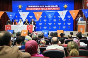 Ak Parti  Yenişehir ilçe Danışma Meclisi toplantısı gerçekleştirildi