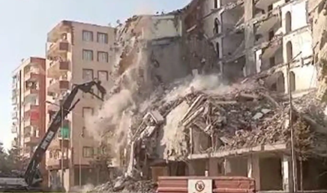 Diyarbakır'da deprem felaketi nedeniyle