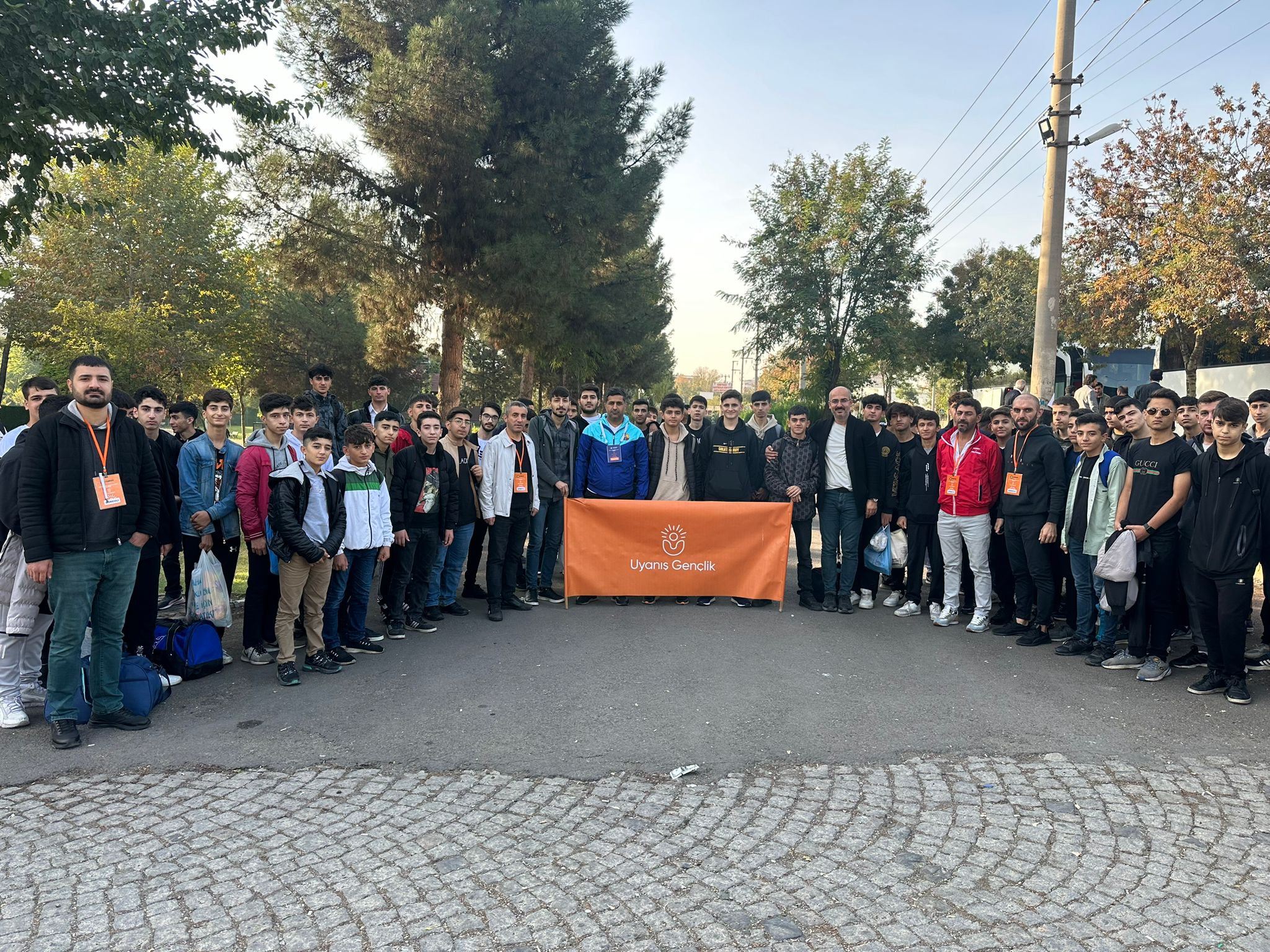 Diyarbakır’da öğrenciler Samsun’a uğurlandı
