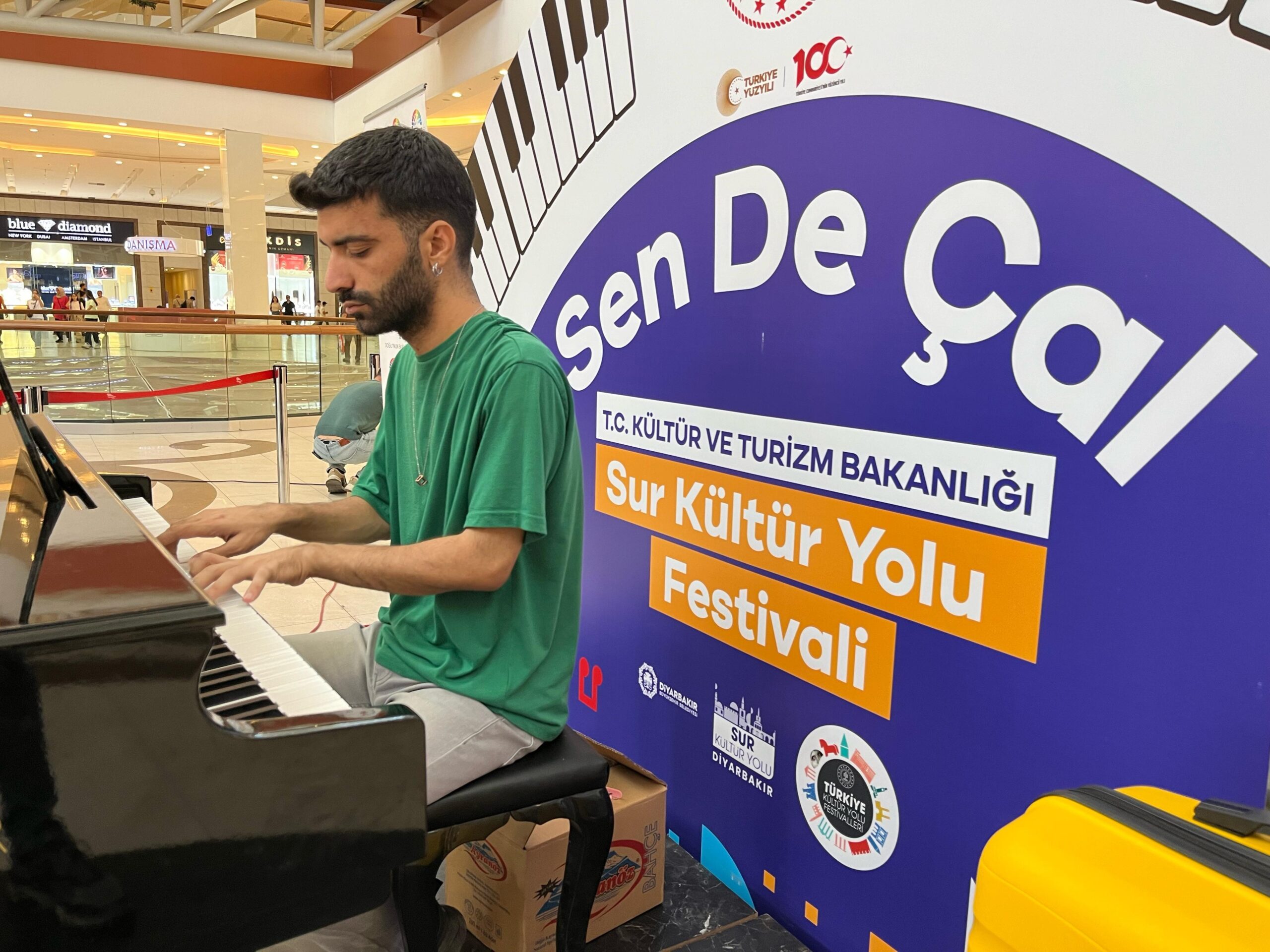 Diyarbakır’da piyano etkinliği