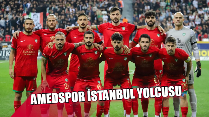 Amedspor İstanbul yolcusu