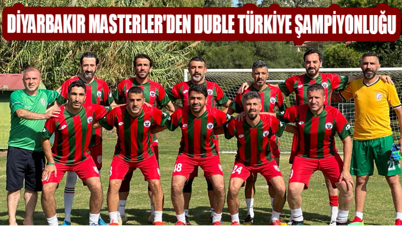 Diyarbakır masterler’den duble Türkiye şampiyonluğu