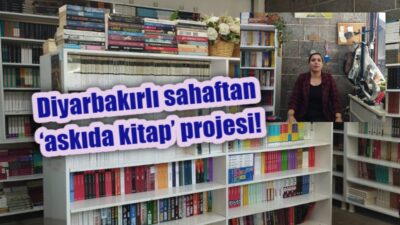 Diyarbakır’da askıda kitap kampanyası