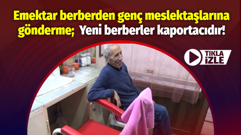 Diyarbakır’da 63 yıldır berber