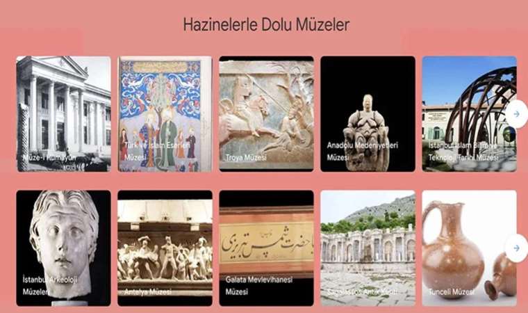 Google Türkiye’ye özel kültür-sanat sitesini açtı