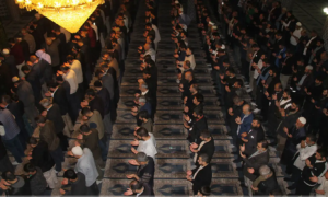 Diyarbakır’da eller Filistinliler için duaya kalktı