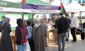 Diyarbakır’da Filistin yararına kermes açıldı