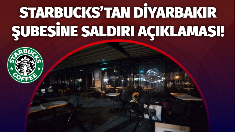 Diyarbakır’daki Starbucks Şubesi’ne yapılan
