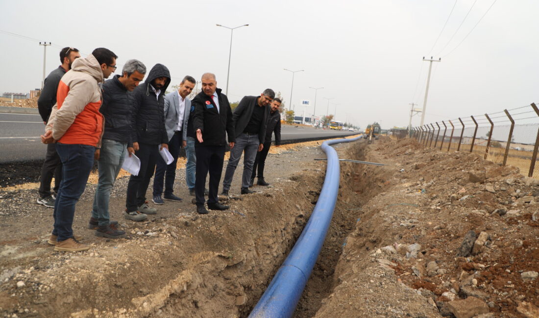Diyarbakır’da yeni içme suyu hattı
