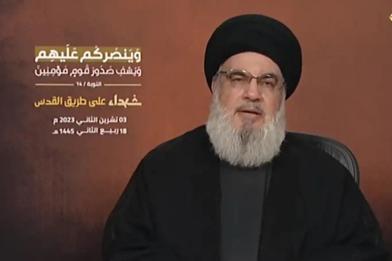 Hizbullah lideri Nasrallah: Gazze’deki duruma göre Lübnan cephemiz genişleyecektir