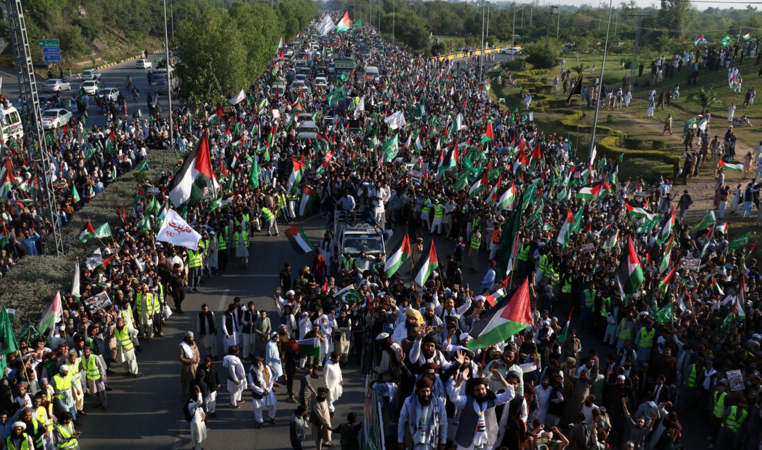 1 milyon kişi İsrail’i protesto için sokaklara indi