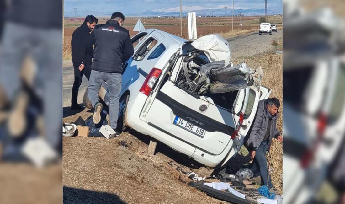 Diyarbakır’da Dicle Edaş ekibi kaza yaptı: 2 yaralı