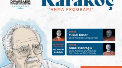 Diyarbakır’da Sezai Karakoç’u anma programı düzenlenecek