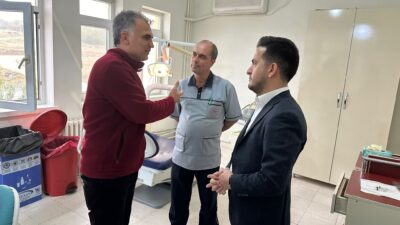 Diyarbakır  Öz Sağlık İş Sendikası Şube Başkanından sağlık çalışanlarına ziyaret