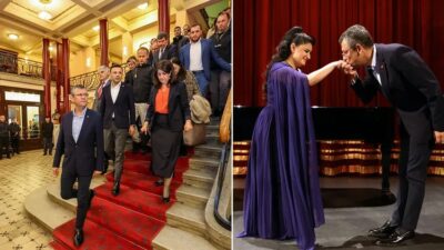Özgür Özel, Diyarbakırlı isim ile ünlü Kürt soprano Pervîn Chakar’ın dinletisine katıldı