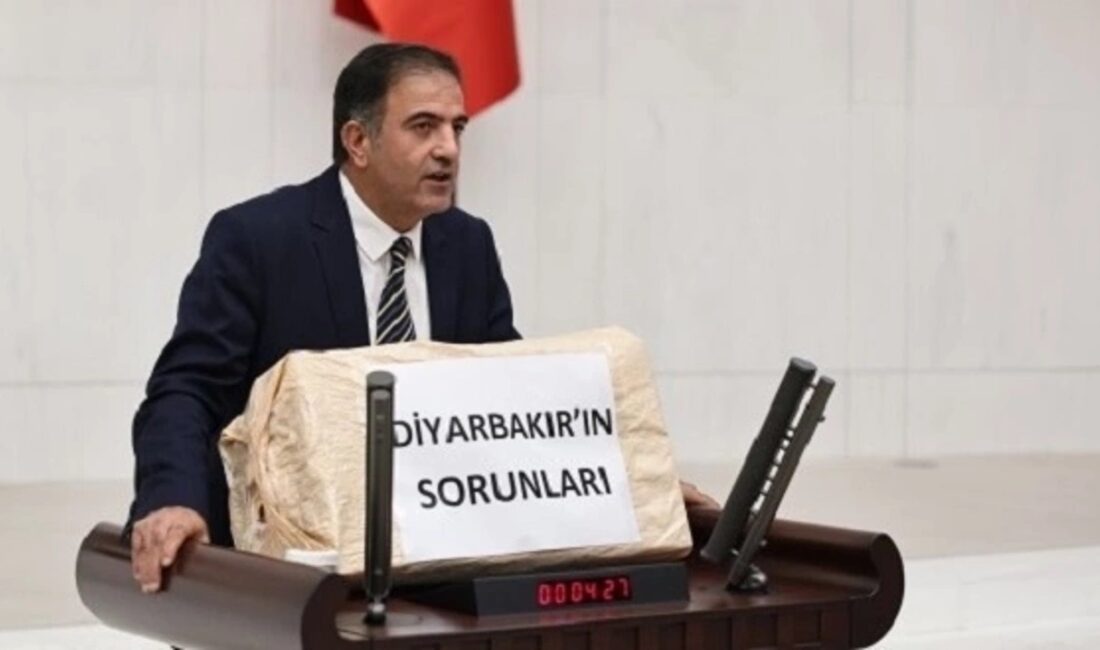 Diyarbakır’ın sorunlarını çuvala koyup meclise götürdü!