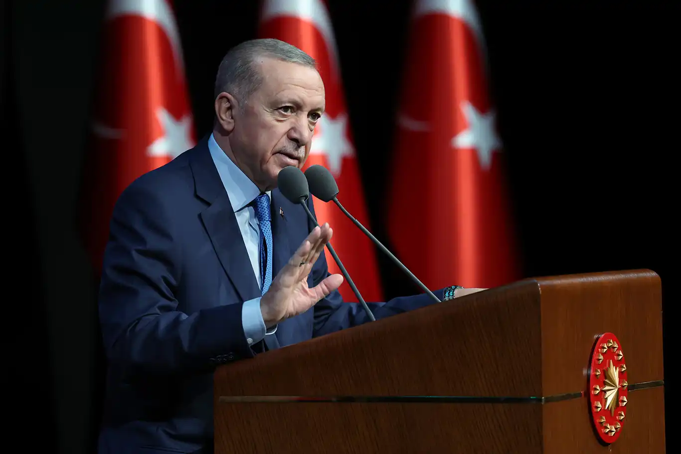 Cumhurbaşkanı Erdoğan: İsrail atom bombasıyla tehdit ediyor!