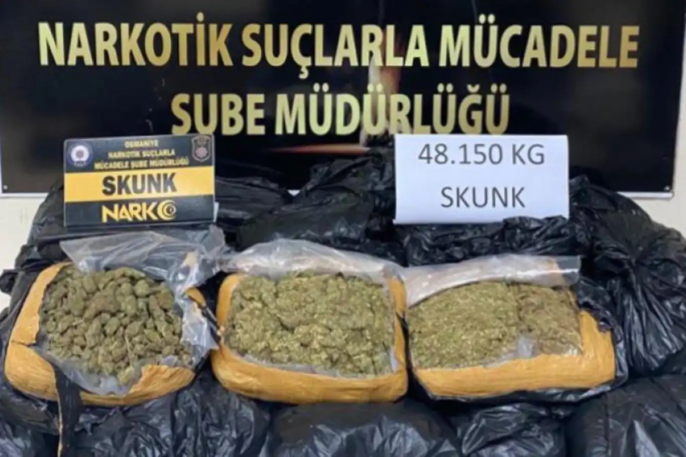 Diyarbakır’dan yola çıkan kargo kamyonunda 48 kilo sentetik uyuşturucu yakalandı!