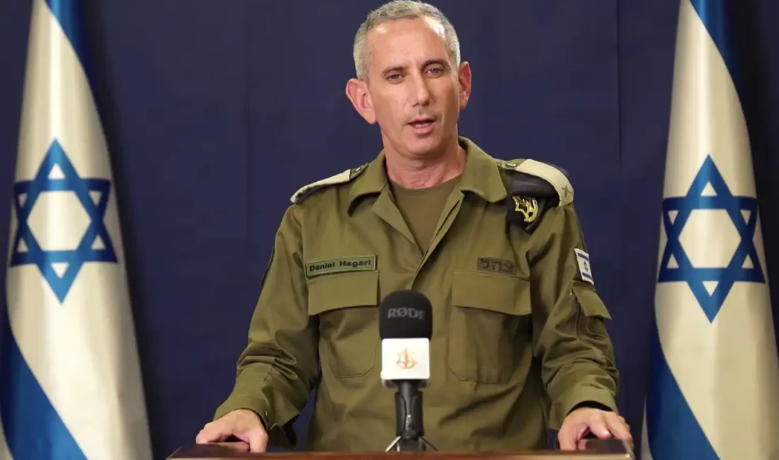 İsrail Ordu Sözcüsü Daniel