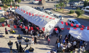 Diyarbakır’da Gazze için kermes düzenlendi