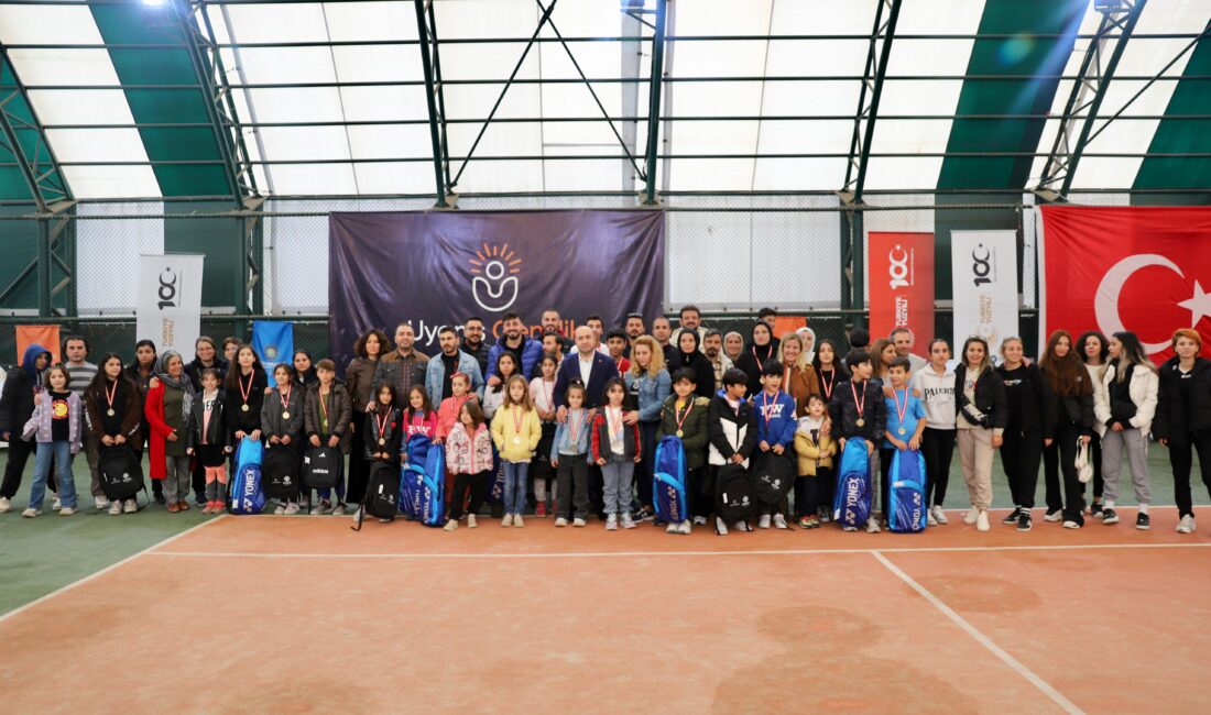 Diyarbakır’da “Uyanış Gençlik 2. Tenis Turnuvası” sona erdi