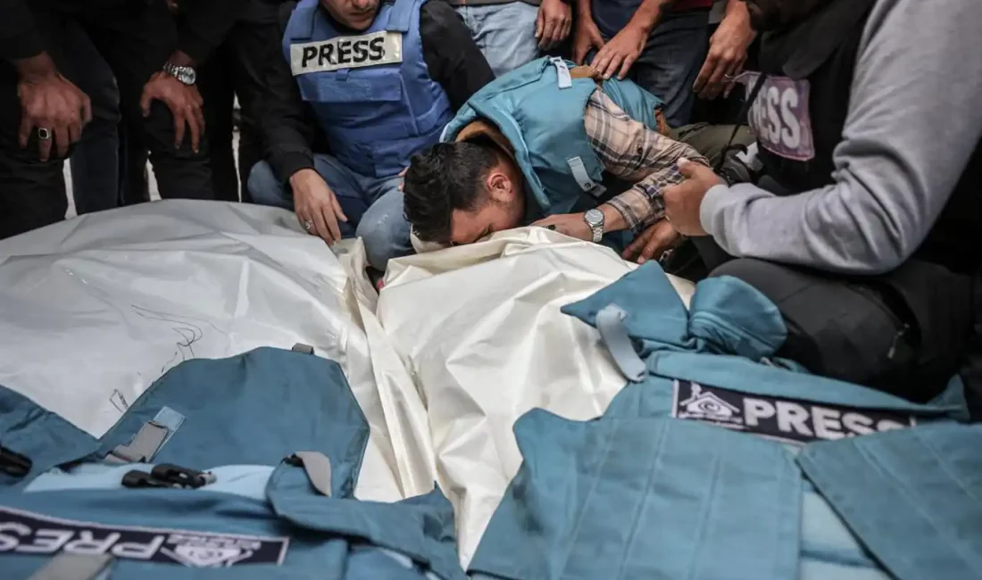 Gazze'deki çatışmalarda ölen gazetecilerin