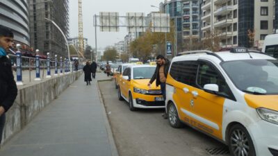 Taksiciler kooperatif sahası için yer istiyor!