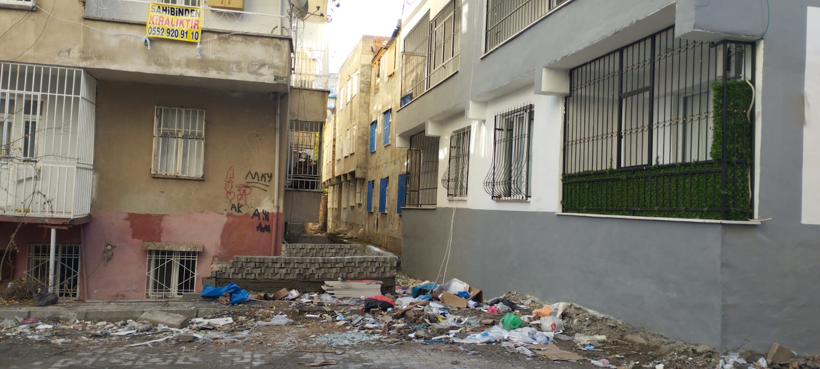 Diyarbakır sokakları çöp içinde!