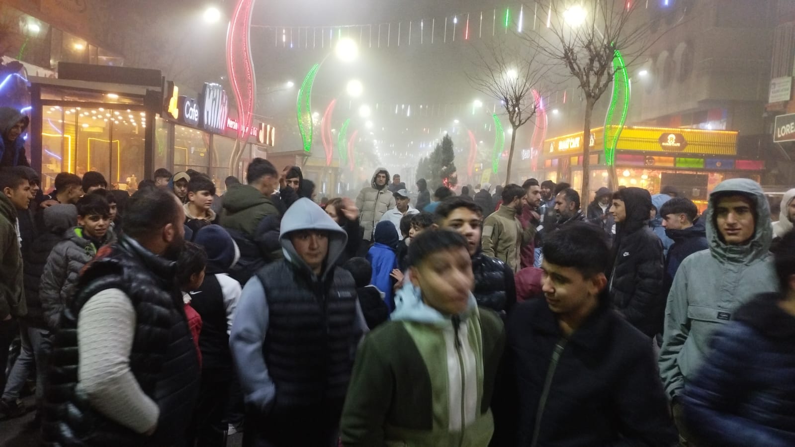 Diyarbakır'da yılbaşı kutlamaları oldukça renkli geçiyor