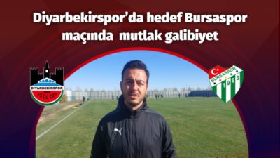 Diyarbekirspor Teknik Direktörü Karaaslan’dan Bursaspor ve lig değerlendirmesi