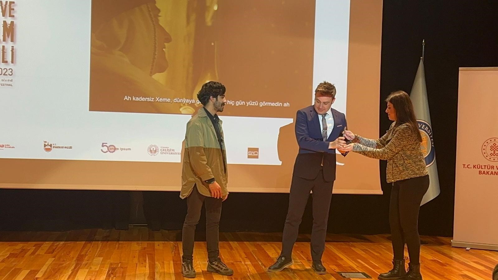 Diyarbakır’da 1. Uluslararası Film Festivali ödüllerle sona erdi