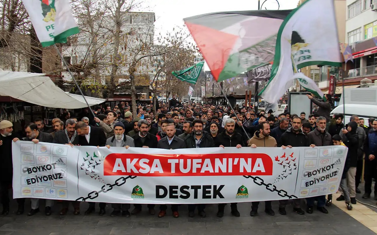 Diyarbakır’da Filistin’e destek yürüyüş yapılacak