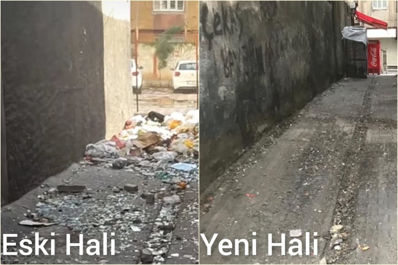 Diyarbakır Bağlar’da şikayet sonrası çöp ve atık yığınları temizlendi