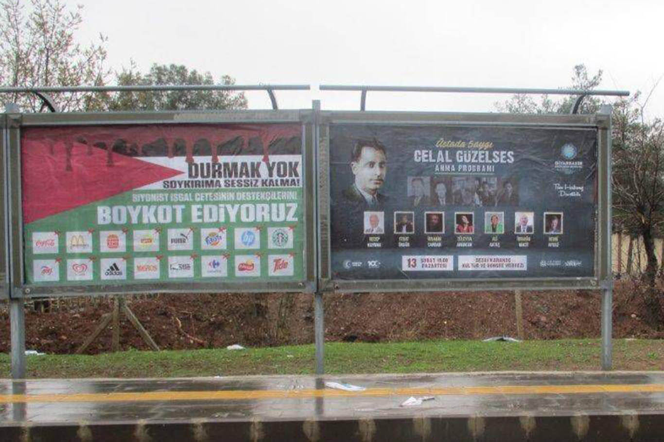 Diyarbakır’daki Billboardlarda boykot görselleri!