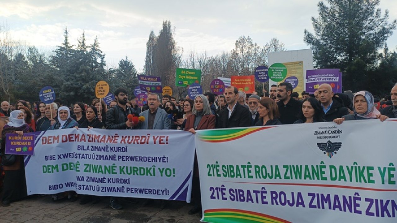 Diyarbakır’da anadil yürüyüşü