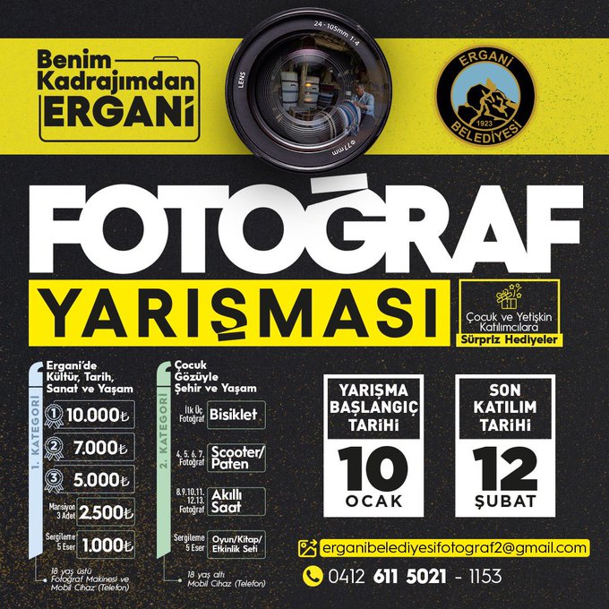 Diyarbakır’da 10 bin TL ödüllü fotoğraf yarışması