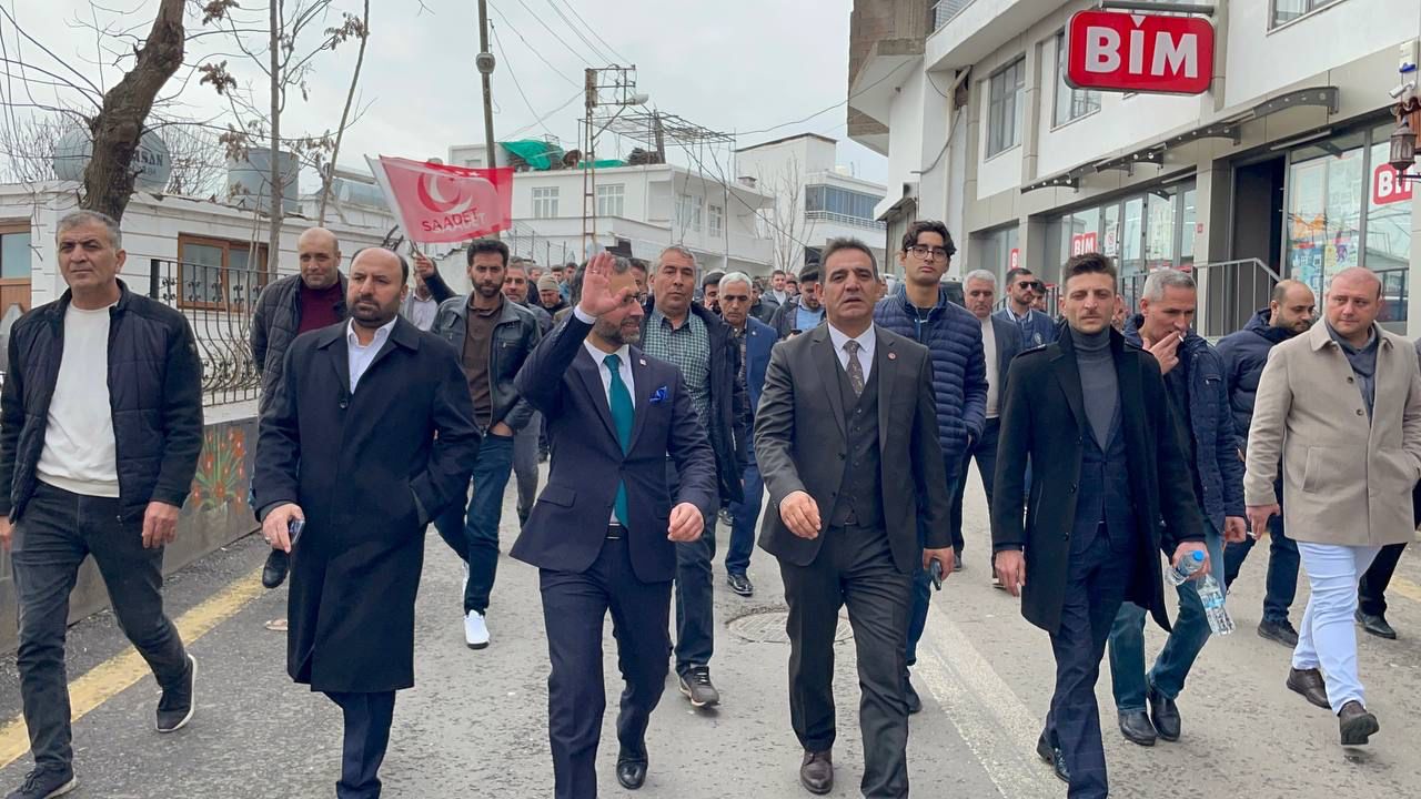 Saadet Partisi Diyarbakır Eğil Adayı Karakaş’a Yoğun İlgi ve Destek!