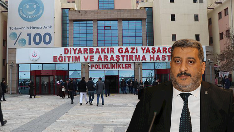 AK Parti Diyarbakır İl Başkanı hastaneye kaldırıldı