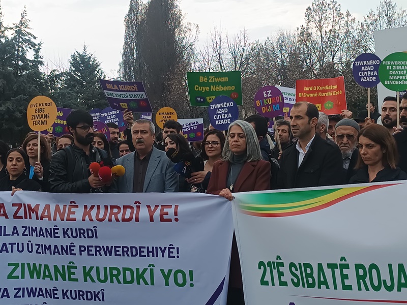 Diyarbakır'da anadil yürüyüşü