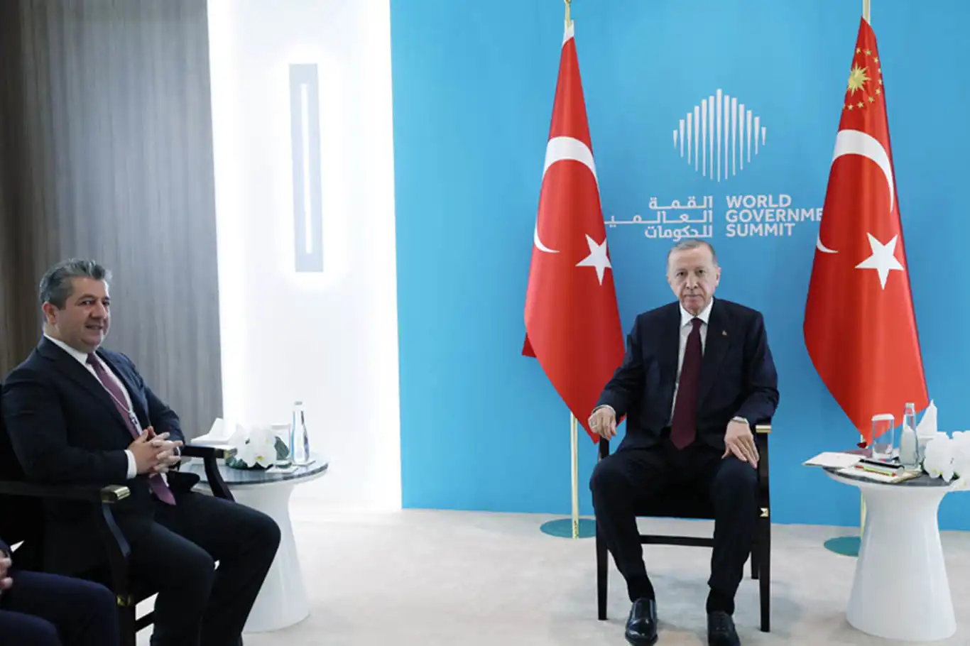 Cumhurbaşkanı Erdoğan, Barzani’yi Kabul Etti