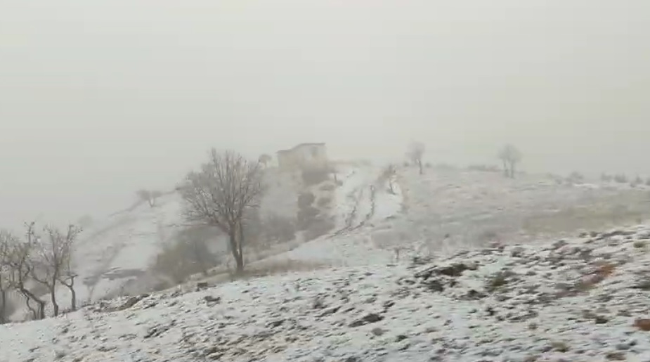 Diyarbakır'da Kar Yağışı Başladı!