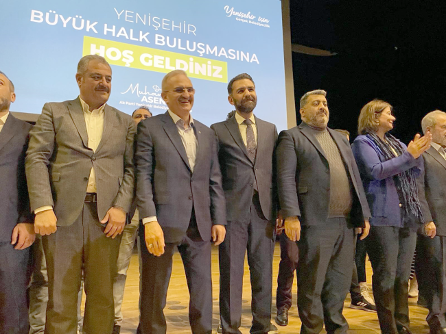 AK Parti Yenişehir Başkan Adayı Asena: “Gerçek belediyecilik yapacağız”